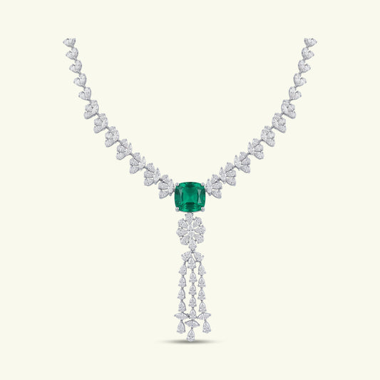 Revya Diamond Lariat Necklace