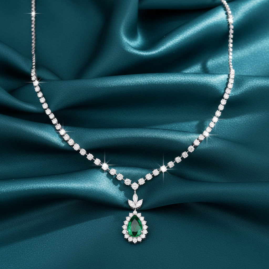 Serira Diamond Single Line Necklace