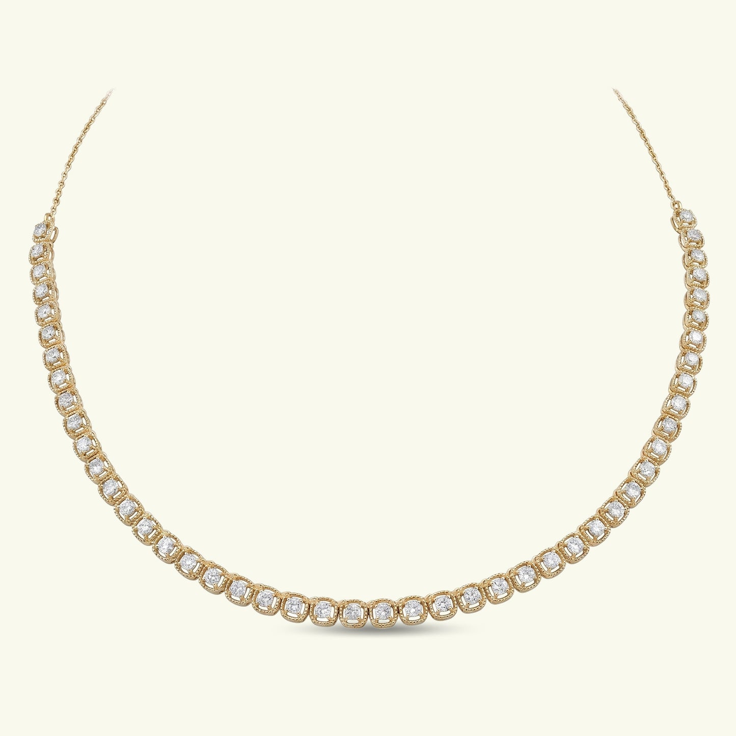 Kaira Diamond Single Line Necklace