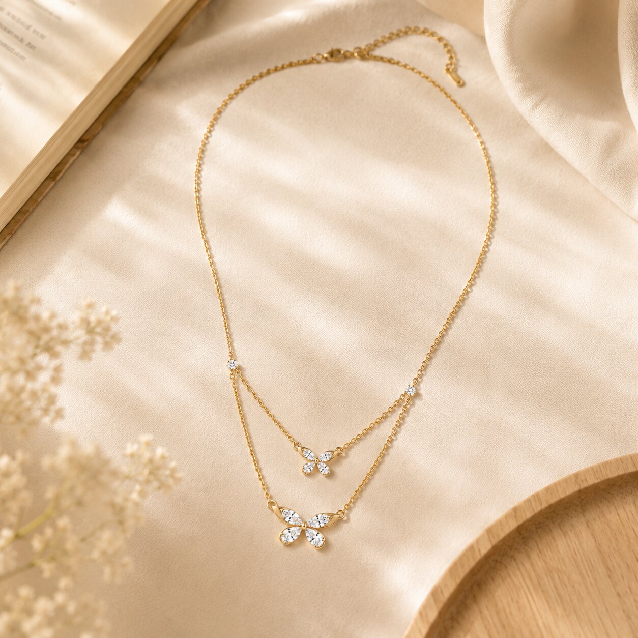 Aritha Icon Diamond Layer Necklace