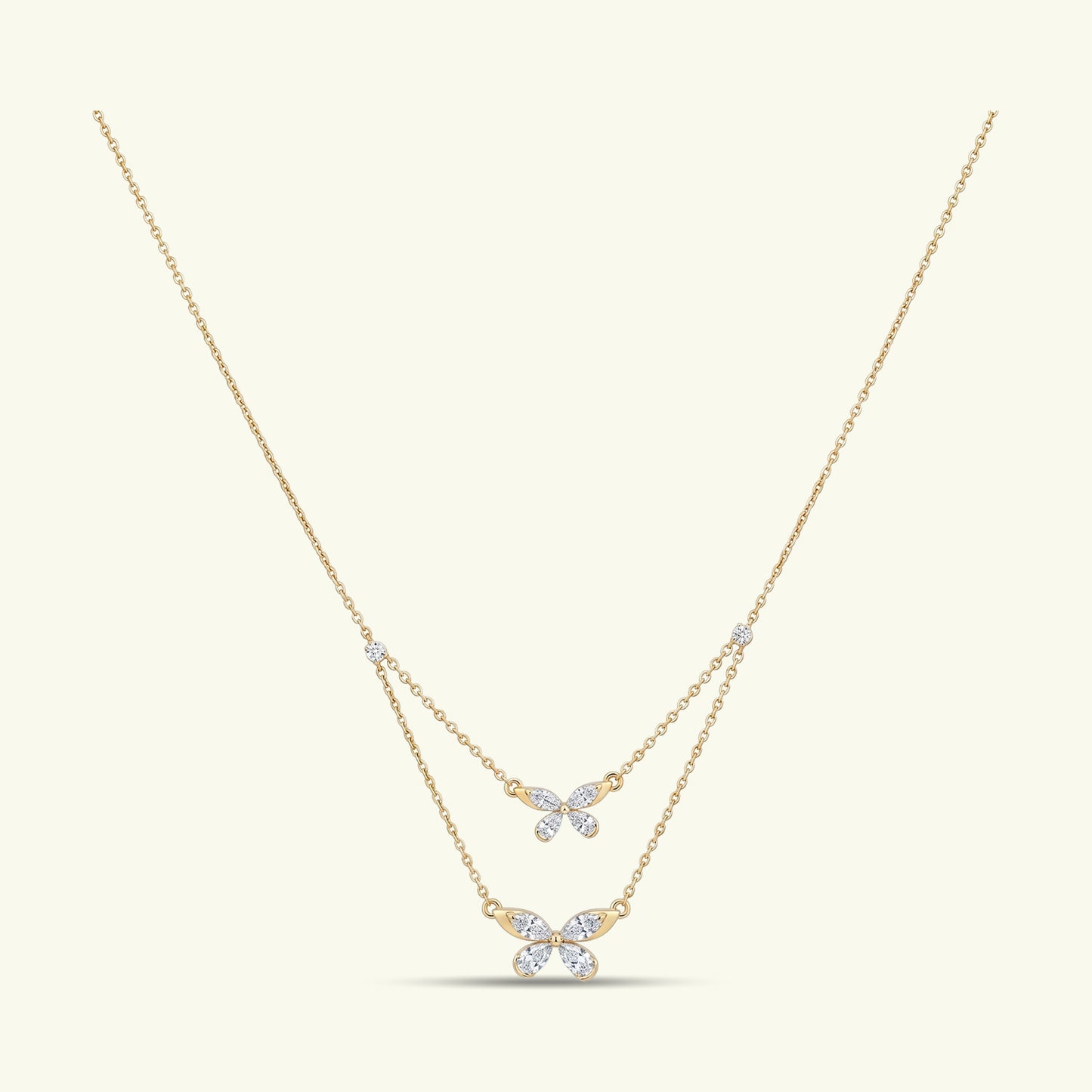Aritha Icon Diamond Layer Necklace