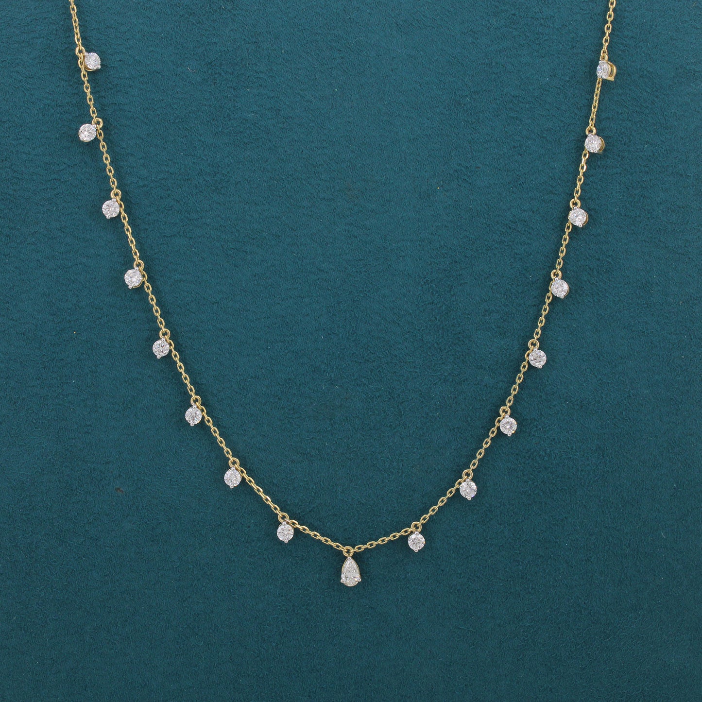 Selandra Line Diamond Necklace