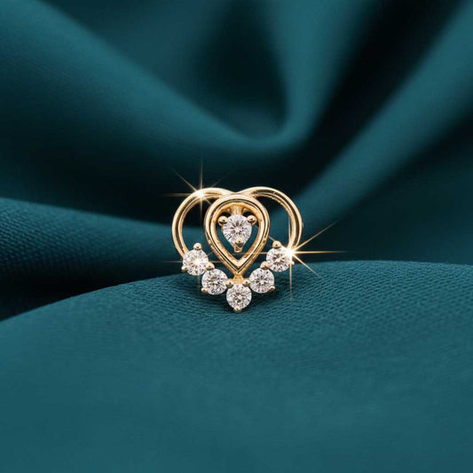 Esmi Nakshatra Diamond Nose Pin
