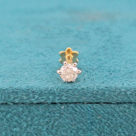 Vira Star Diamond Nose Pin