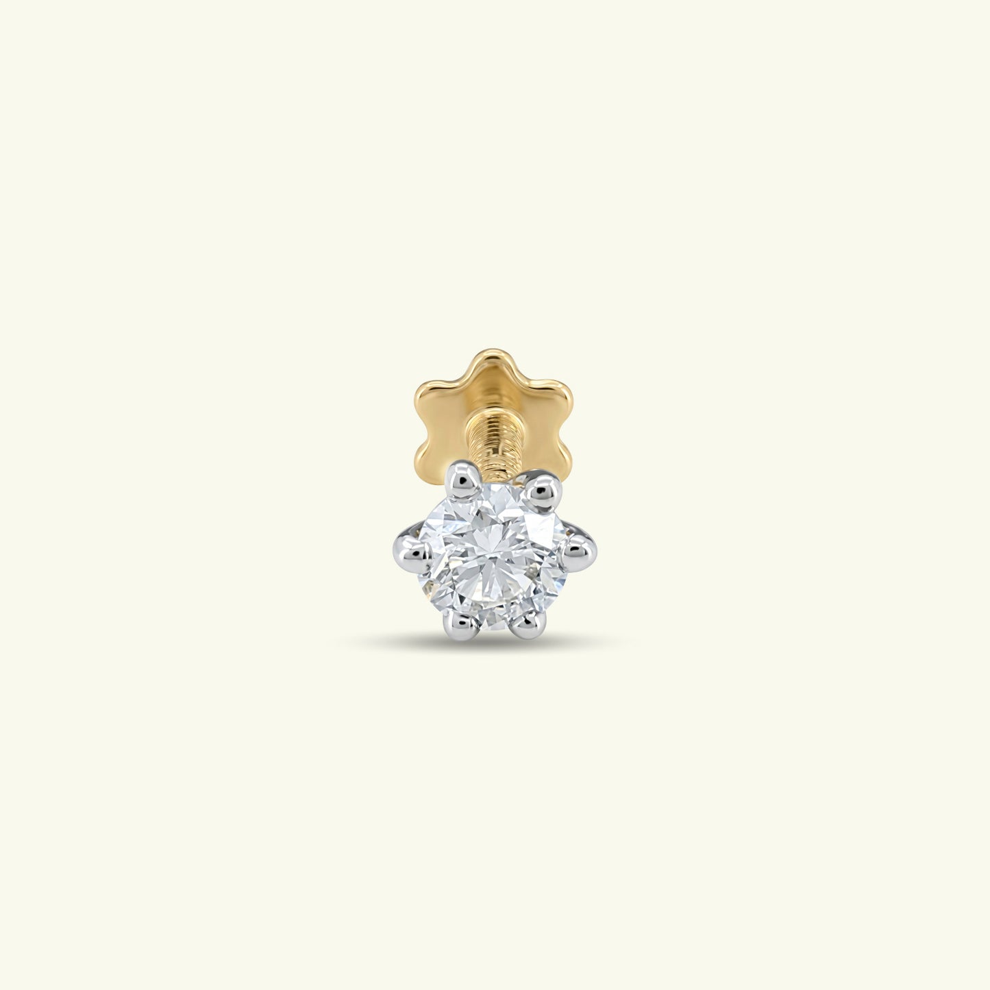 Vira Star Diamond Nose Pin