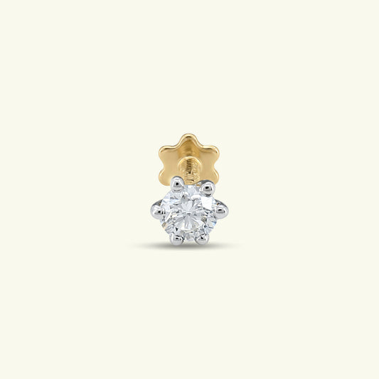 Vira Star Diamond Nose Pin