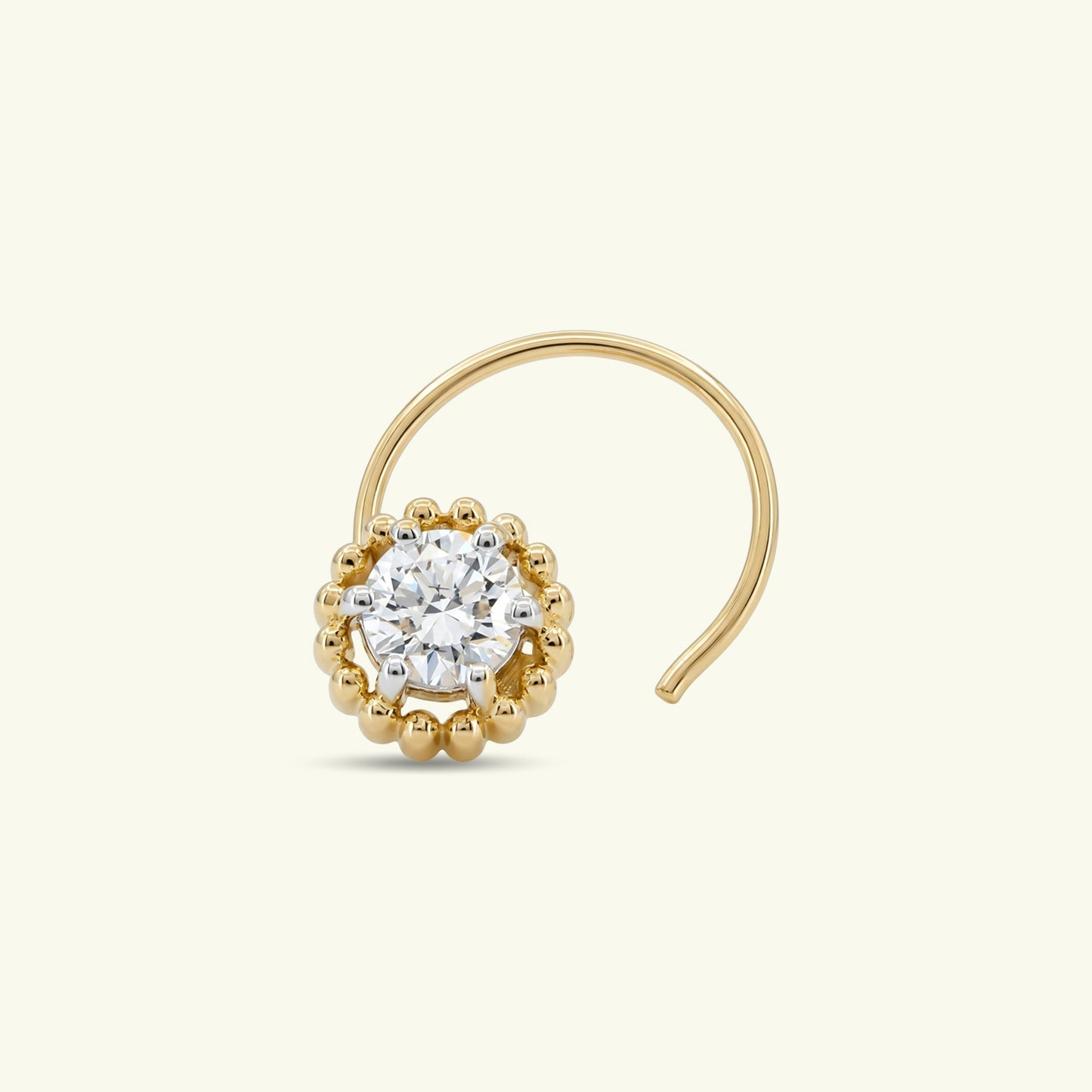 Leya Nakshatra Diamond Nose Pin
