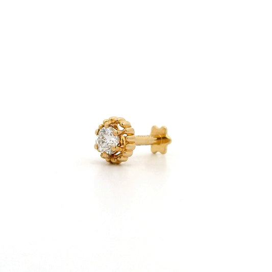 Leya Nakshatra Diamond Nose Pin