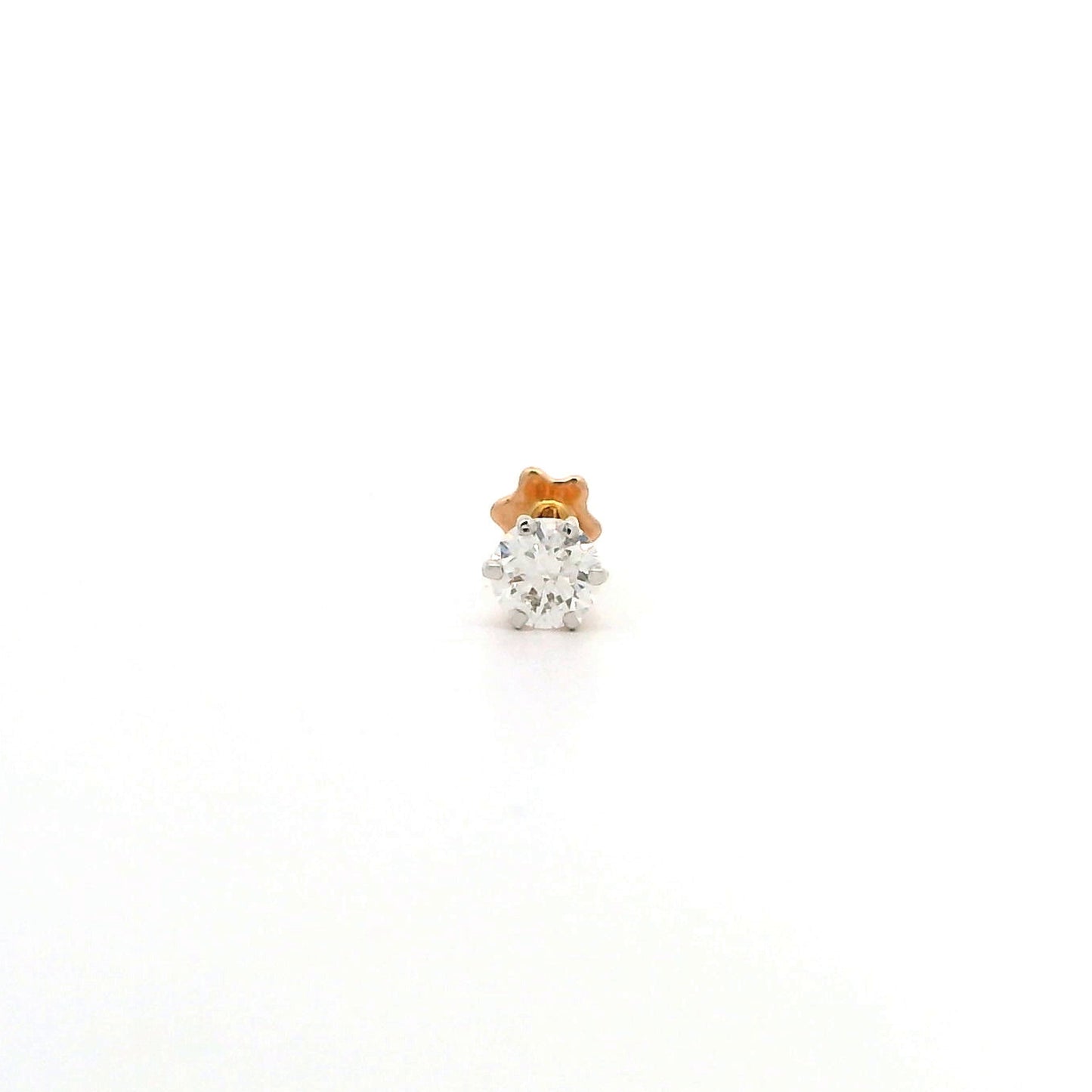 Taruni Solitaire Diamond Nose Pin