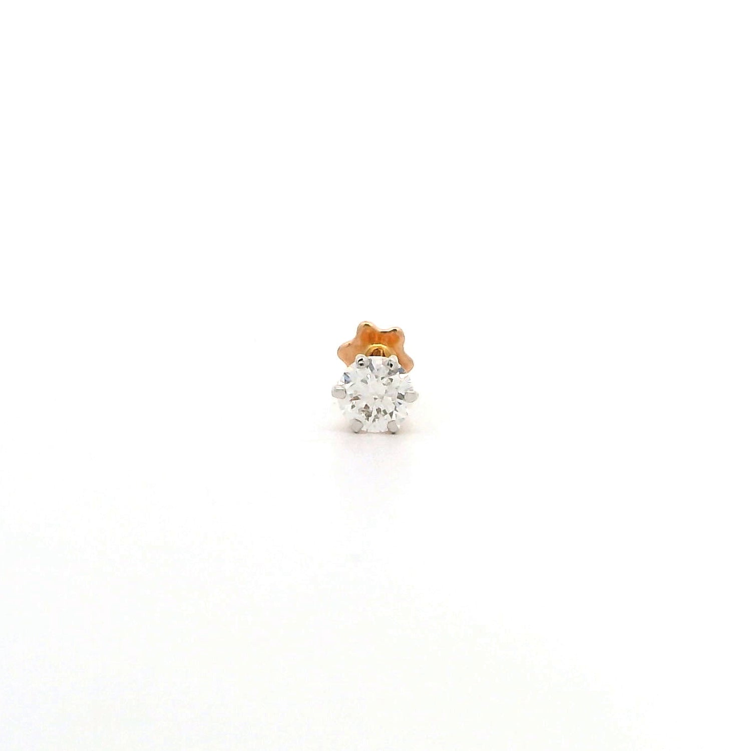 Taruni Solitaire Diamond Nose Pin