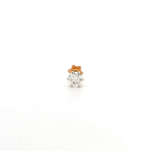 Taruni Solitaire Diamond Nose Pin