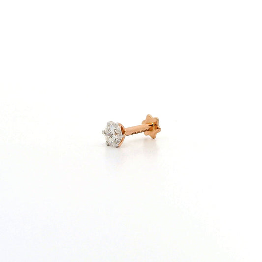 Taruni Solitaire Diamond Nose Pin