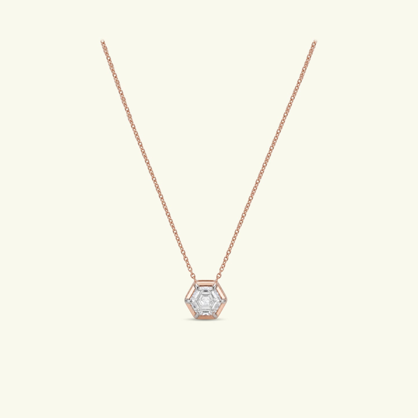 Irien Flame Diamond Pendant and Chain