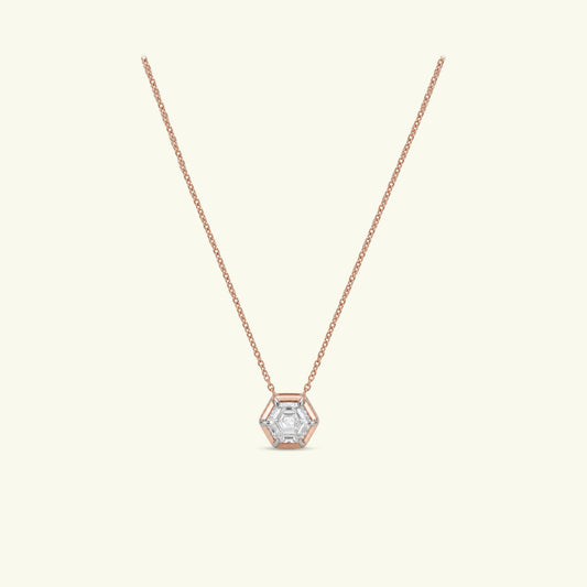 Irien Flame Diamond Pendant and Chain