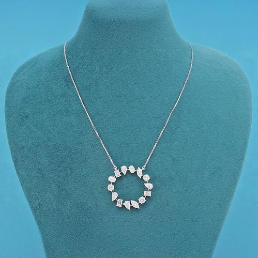 Nareen Arch Diamond Pendant and Chain
