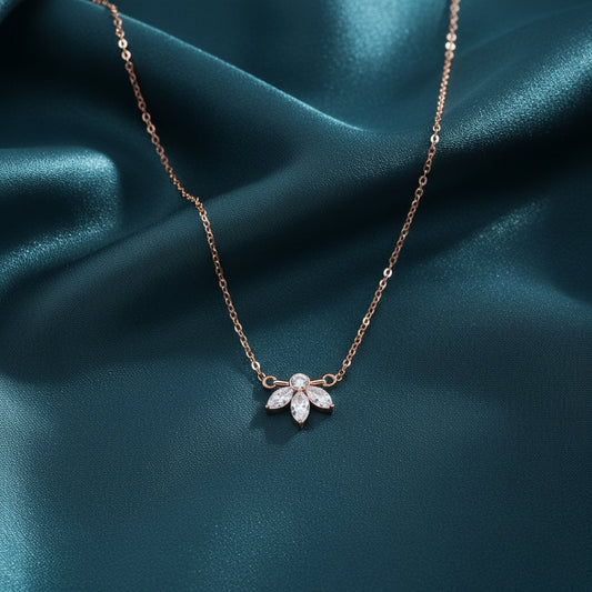 Averin Glow Diamond Pendant and Chain