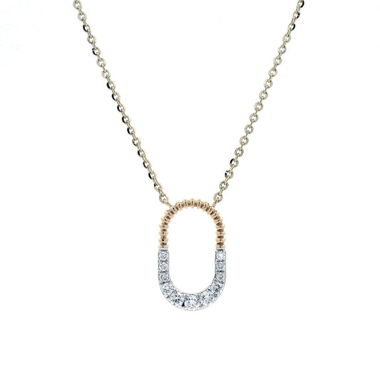 Miren Diamond Pendant and Chain