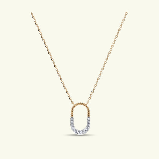 Miren Diamond Pendant and Chain