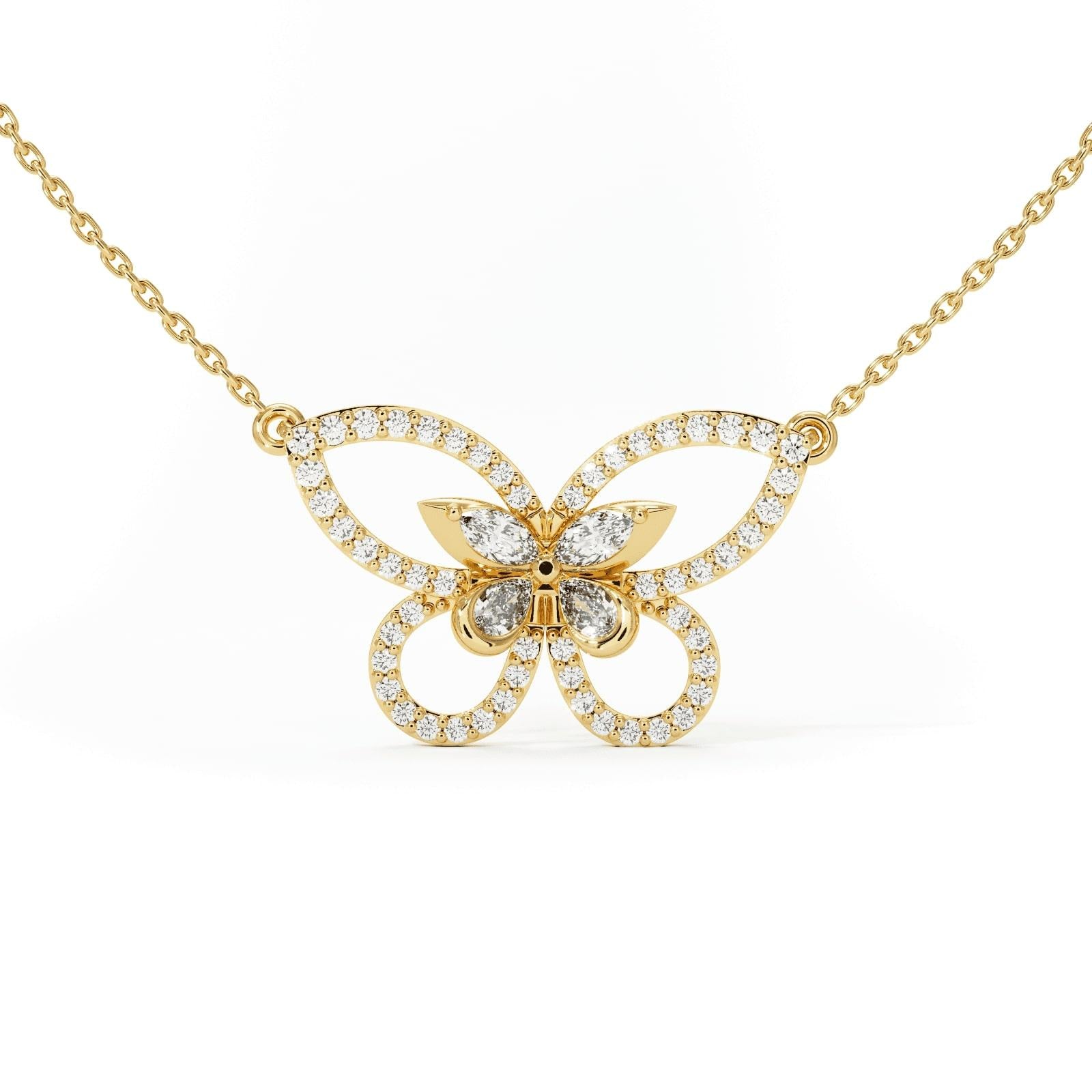 Drift Diamond Pendant and Chain