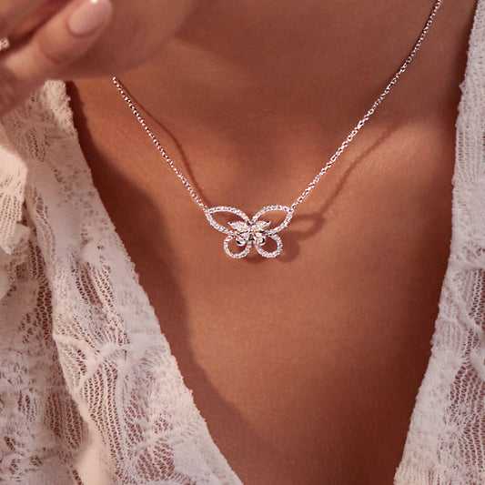 Drift Diamond Pendant and Chain