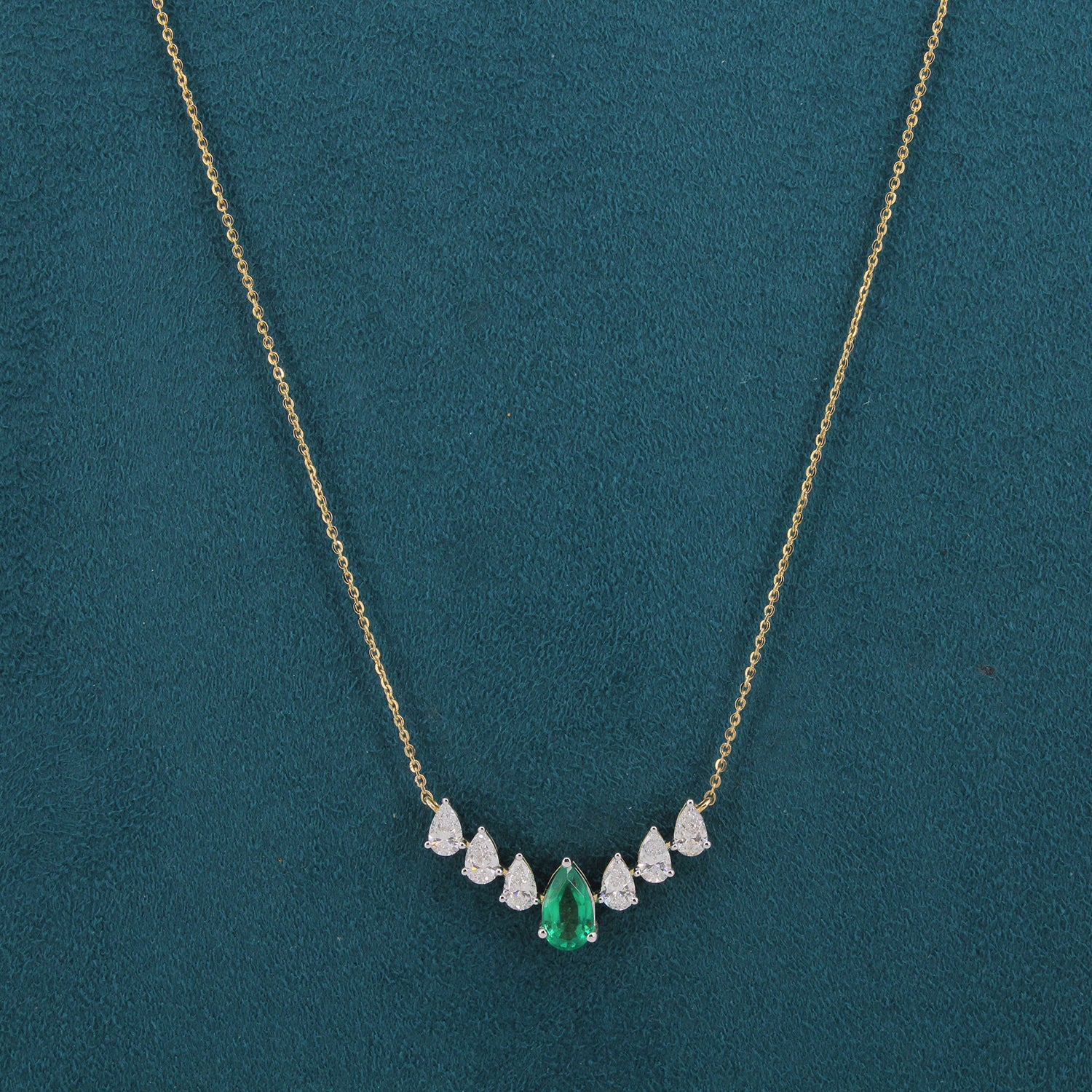 Seralya Drift Diamond Pendant and Chain