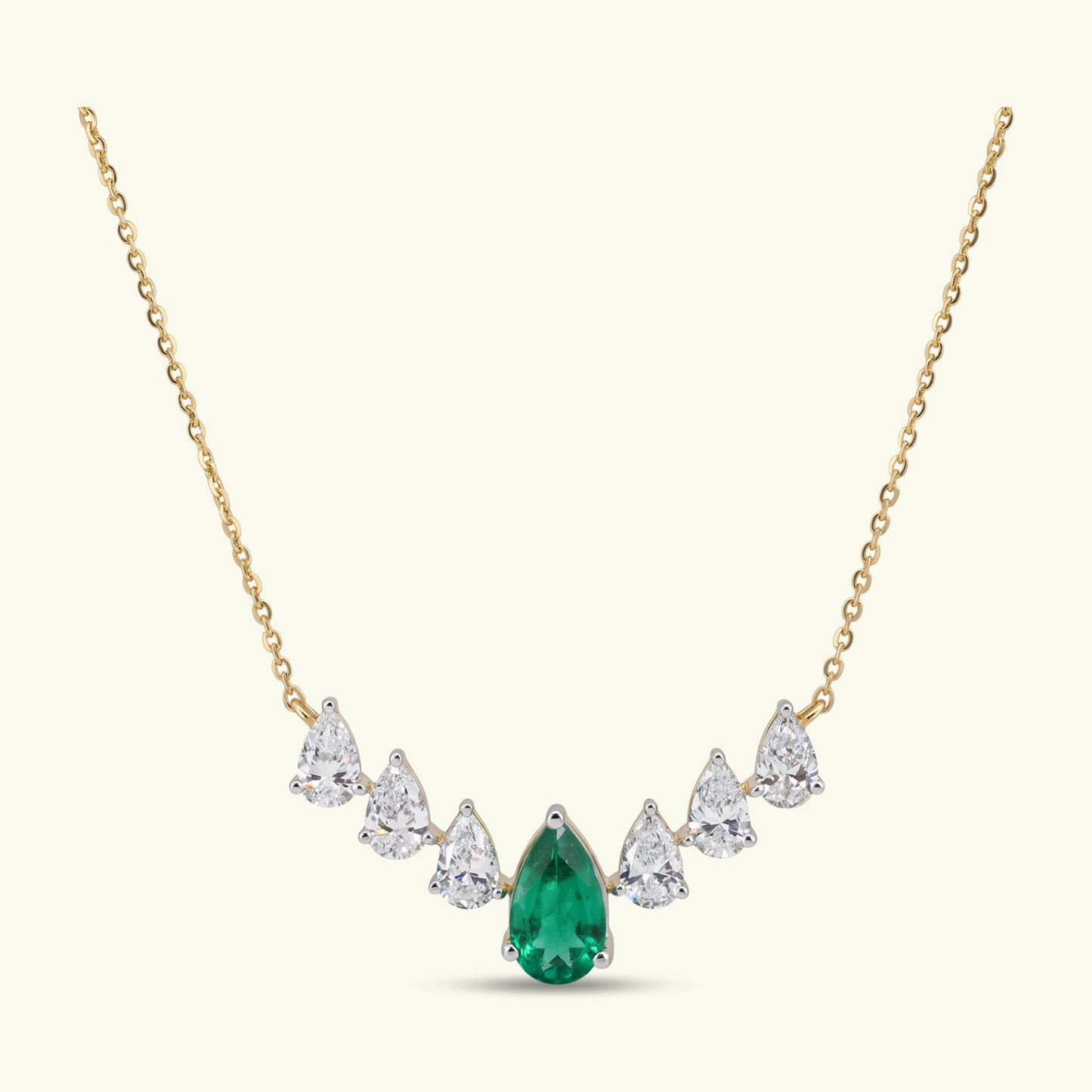 Seralya Drift Diamond Pendant and Chain