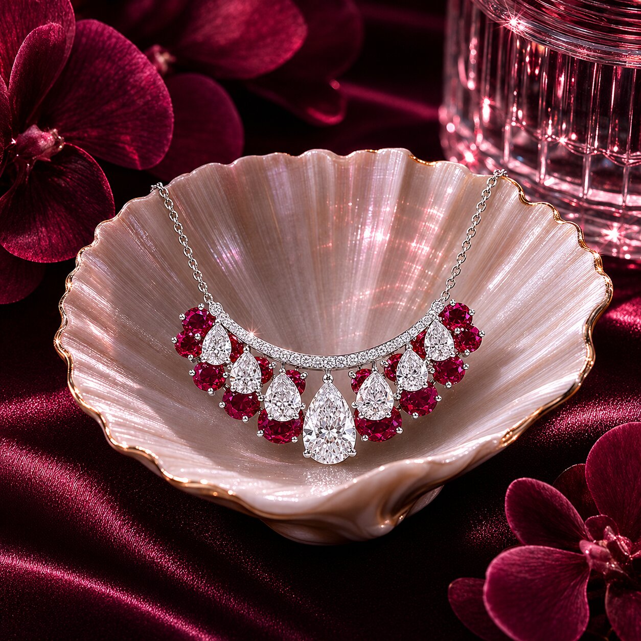 Ilyria Diamond Pendant with chain