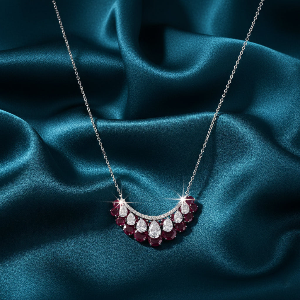 Ilyria Diamond Pendant with chain