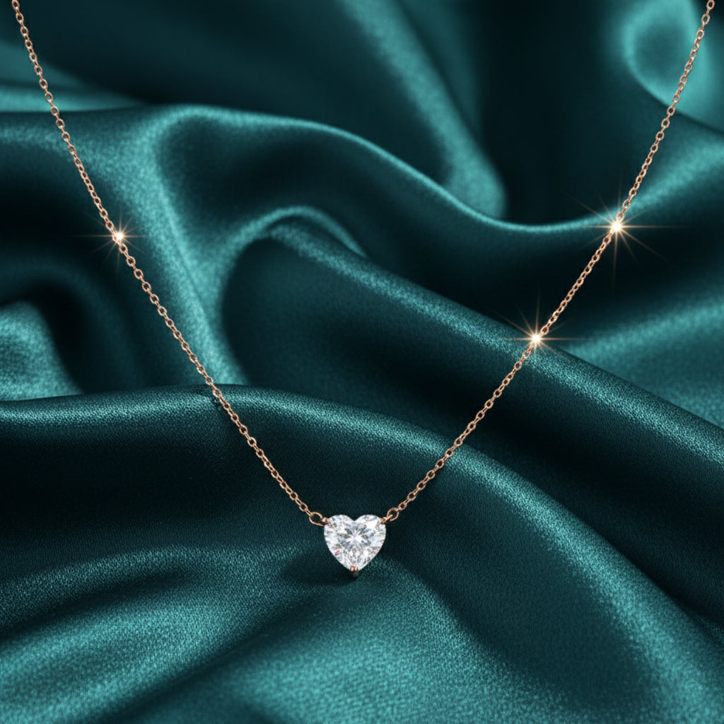 Tiana Bloom Diamond Pendant  with chain