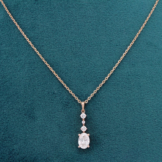 Auren Diamond Pendant  with chain