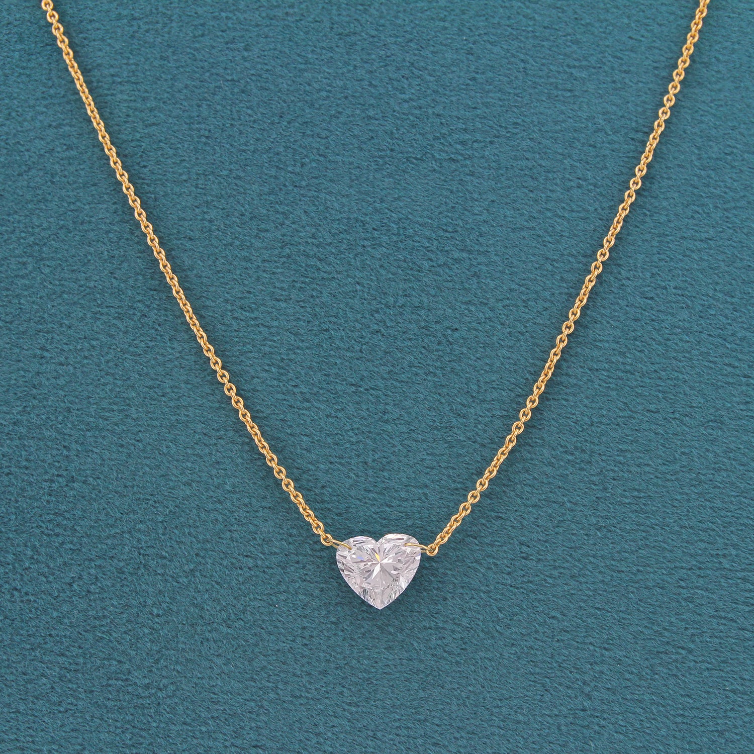 Nivya Bloom Diamond Pendant  with chain