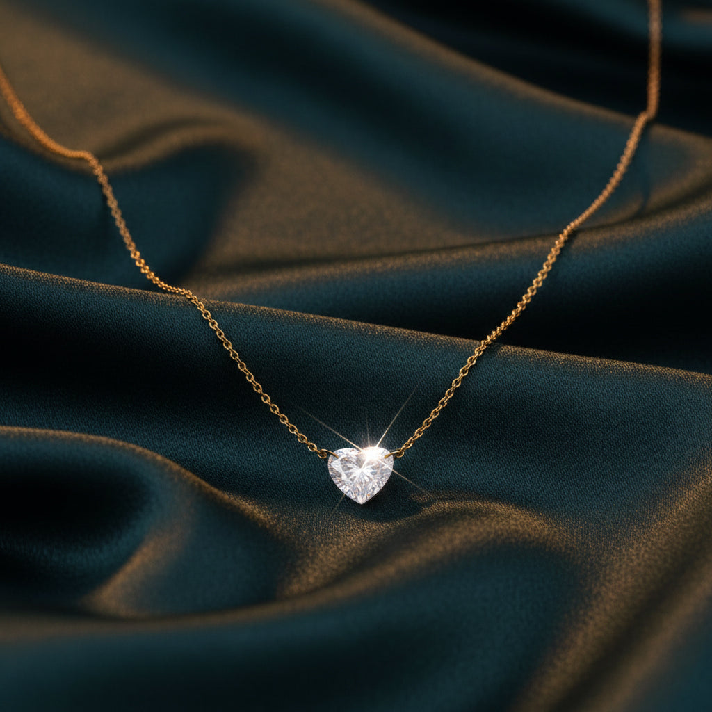 Nivya Bloom Diamond Pendant  with chain