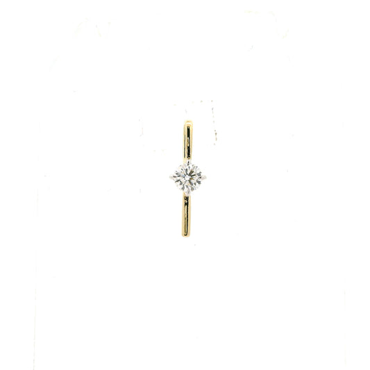 Nireth Solitaire Diamond Pendant with chain
