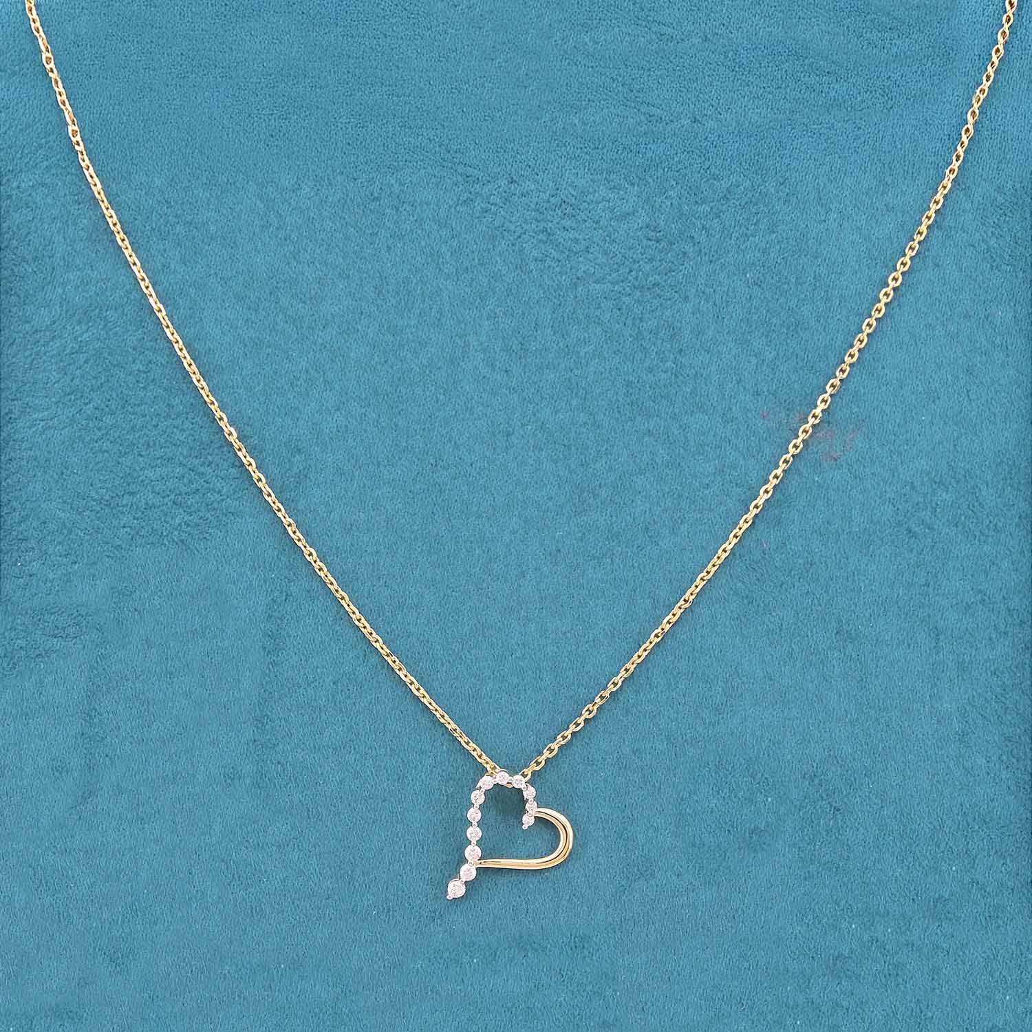 Olyra Diamond Pendant  with chain
