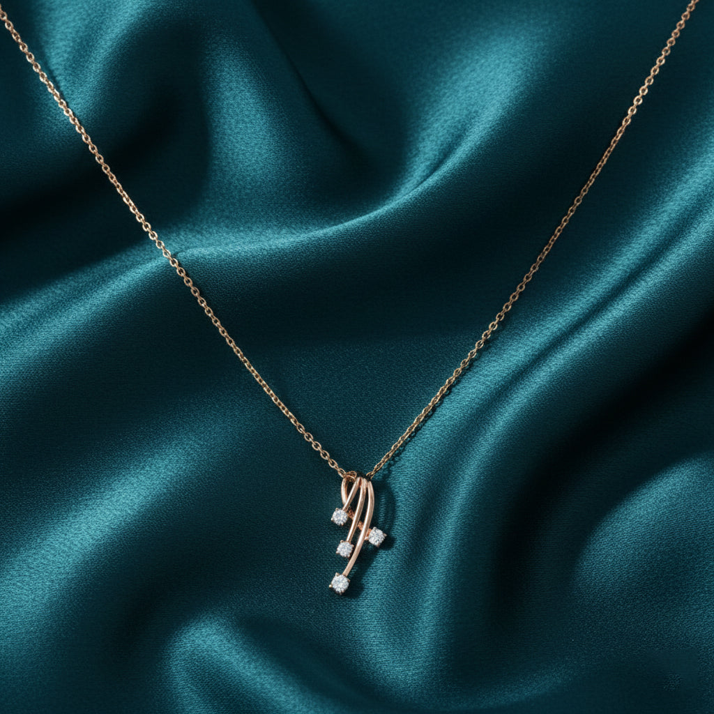 Varelle Diamond Pendant with chain