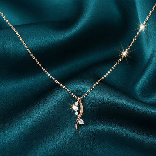 Salenne Diamond Pendant with chain