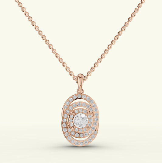 Lumea Solitaire Diamond Pendant