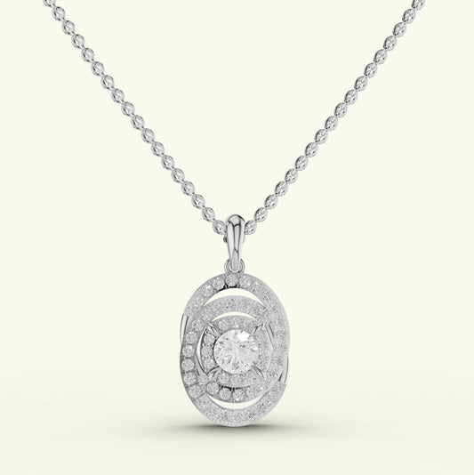 Lumea Solitaire Diamond Pendant