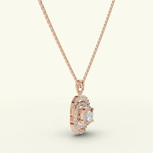Lumea Solitaire Diamond Pendant