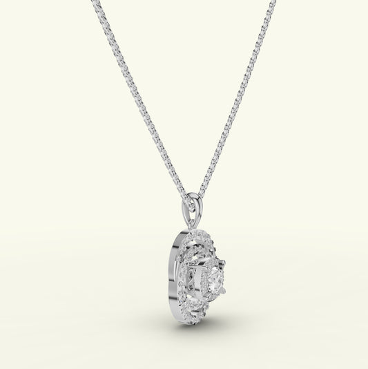 Lumea Solitaire Diamond Pendant