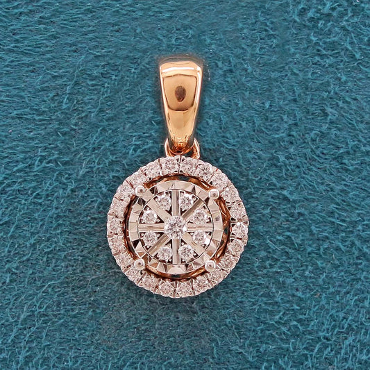 Verira Halo Diamond Pendant