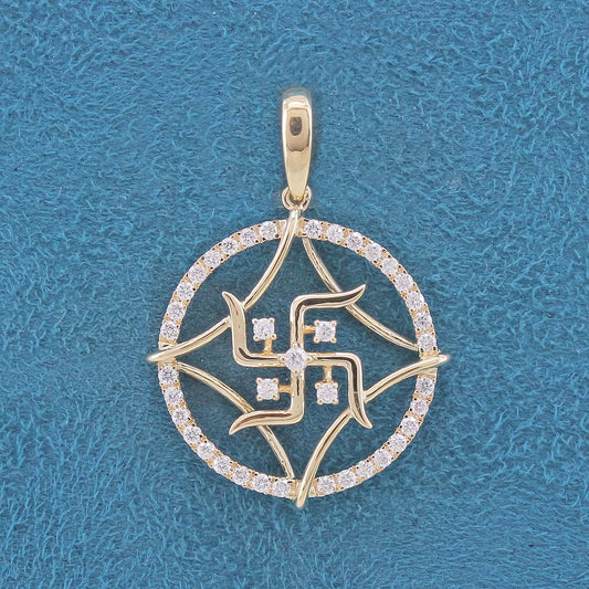 Ishira Religious Diamond Pendant