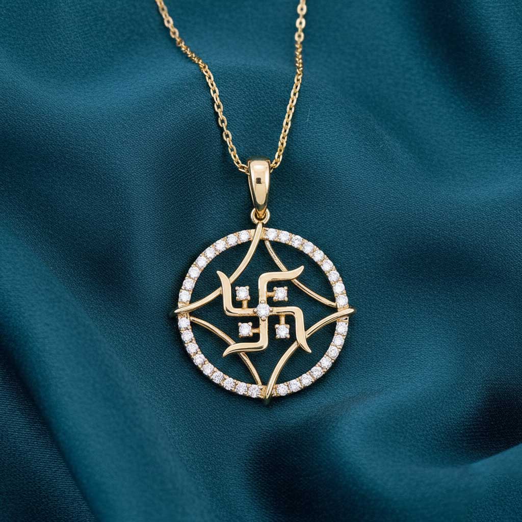 Ishira Religious Diamond Pendant