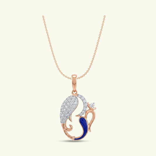 Elarin Religious Diamond Pendant