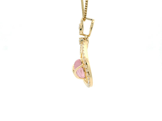 Zairen Prism Diamond Pendant