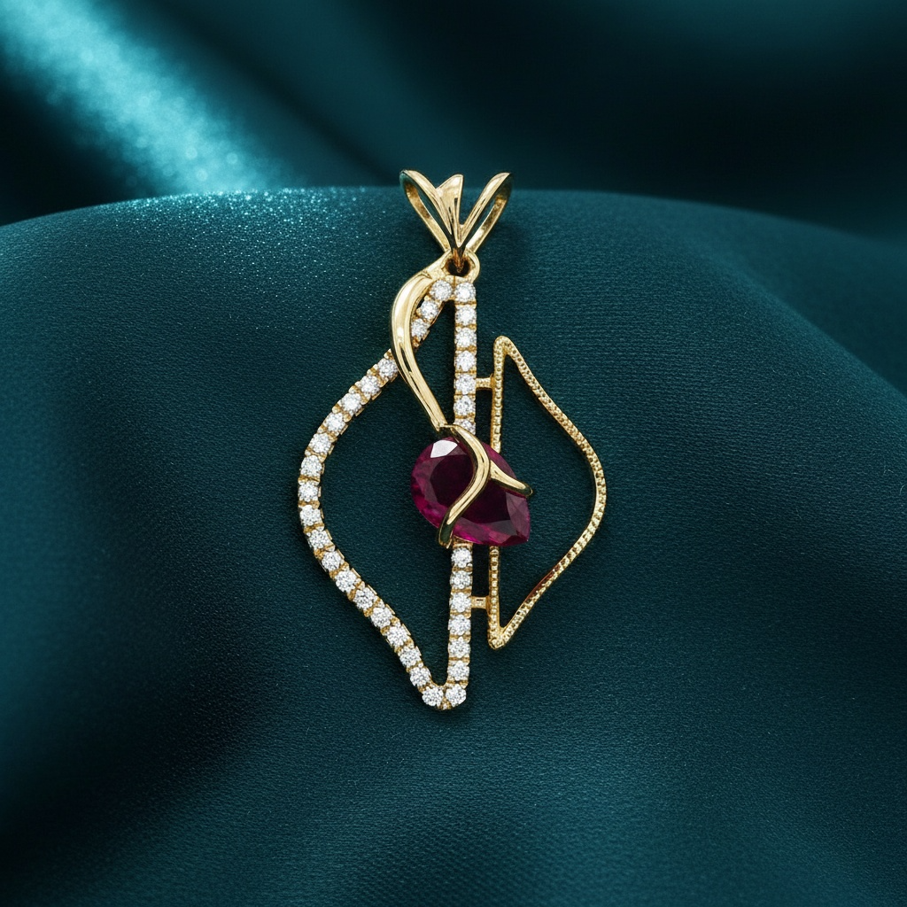 Elvera Solstice Diamond Pendant
