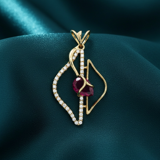 Elvera Solstice Diamond Pendant