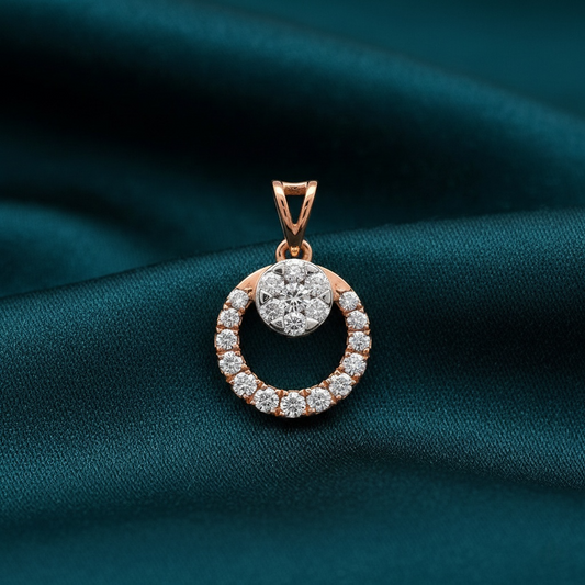 Evara Beam Diamond Pendant