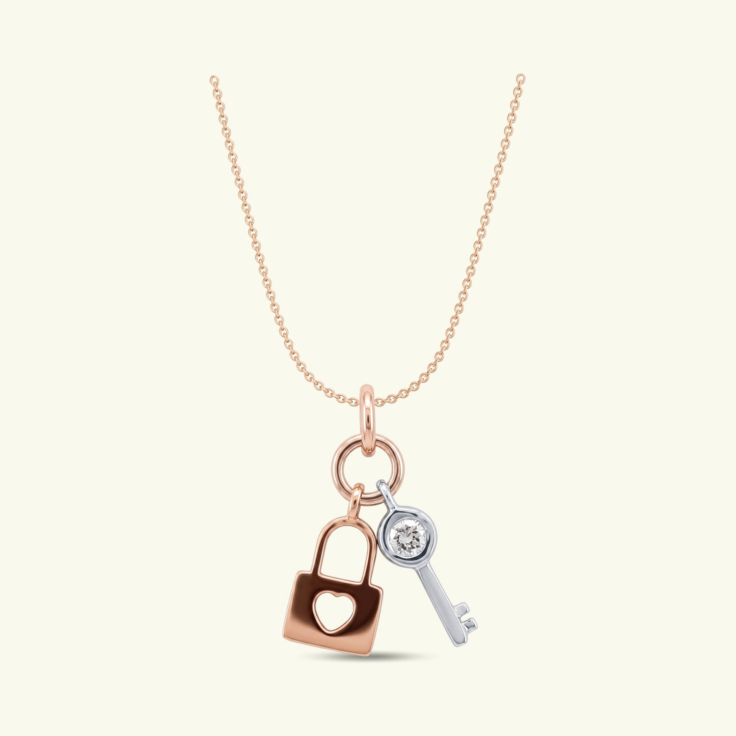 Cerelle Solitaire Diamond Pendant