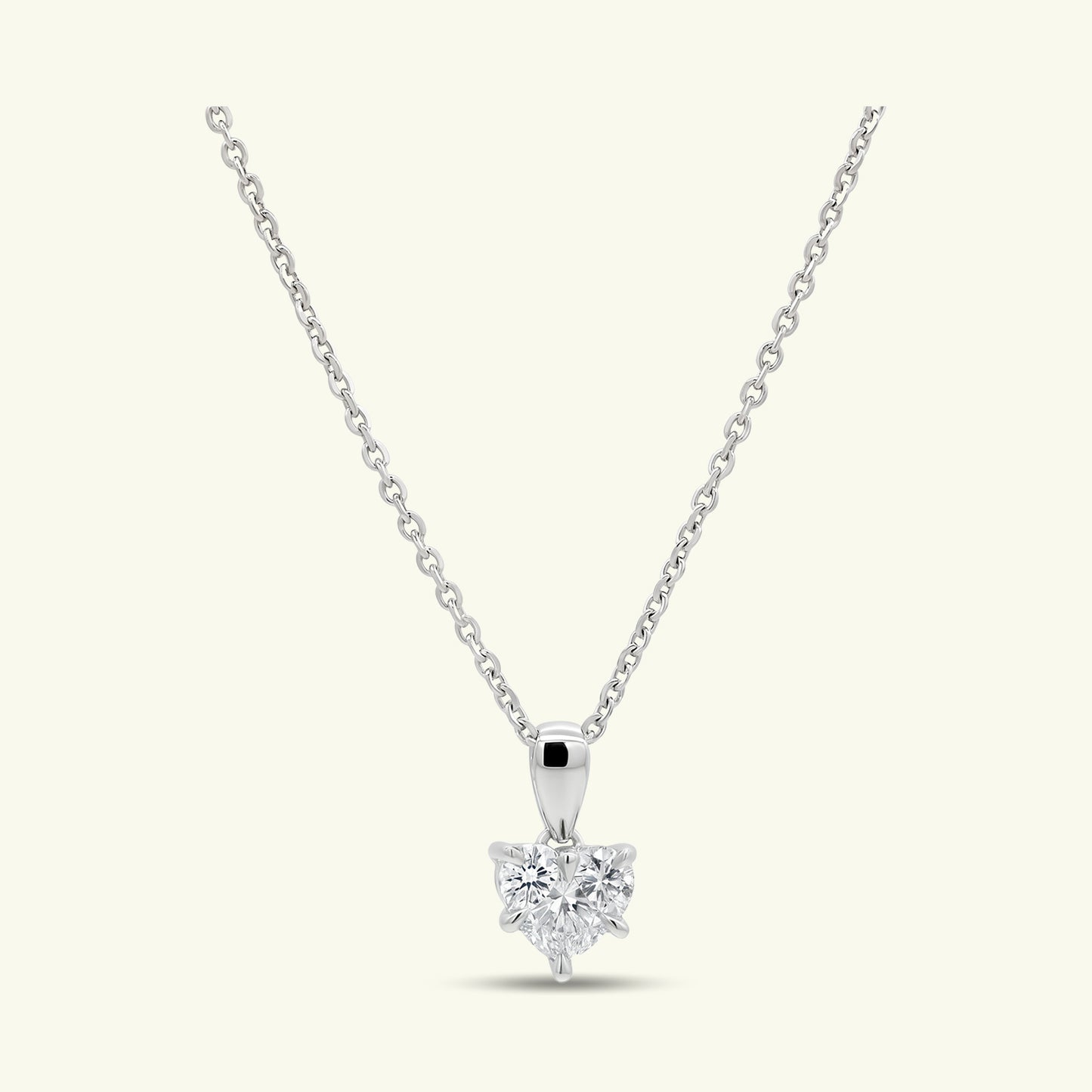 Virelle Solitaire Diamond Pendant